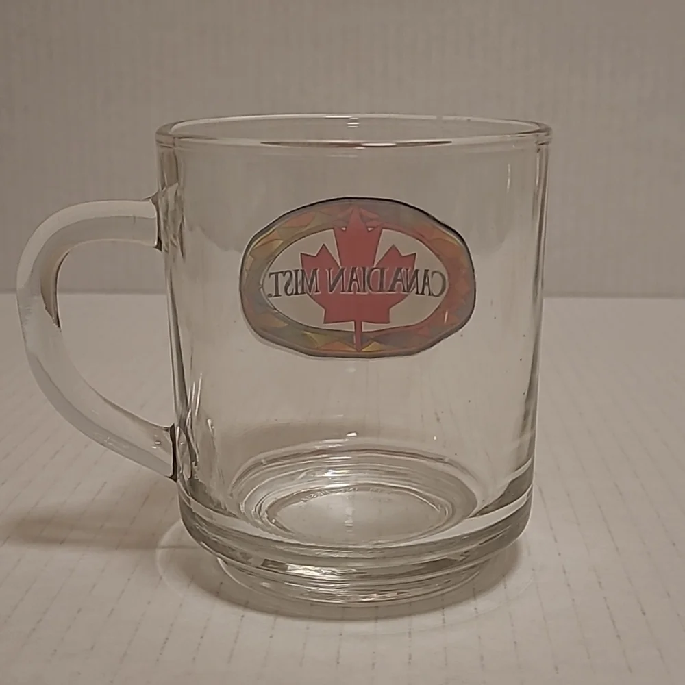 Set of 4 Vintage Canadian Mist Whiskey Mugs